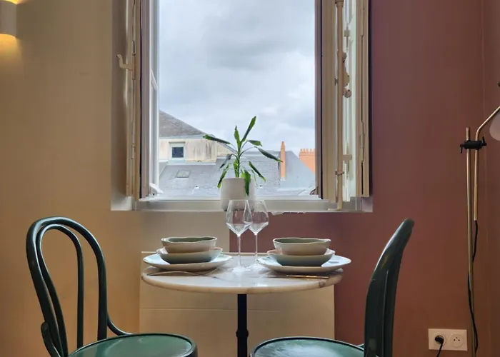 Magnifique Avec Vue Sur Les Toits Du Theatre Graslin Et La Place Διαμέρισμα